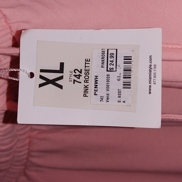 NWT Women's XL Sweatpant Joggers In Pink Pensacola Beach - Picture 4 of 7